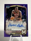 2025-26 Bowman Chrome 1st Pharrel Payne Auto Purple Refractor #/250