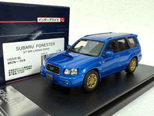 Hi Story Hs515bl Subaru Forester Xt Wr Blue 2004 Jdm 143 Scale Model Car