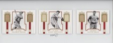 2019 National Treasures 2/25 Frankie Frisch Harry Brecheen Heinie Groh HOF 0c3