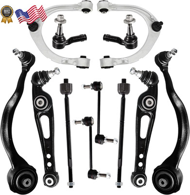 Front Upper and Lower Control Arm Kit Compatible with 2013-2018 Land Rover Range
