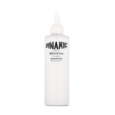 Dynamic Color White Tattoo Ink, Made in USA Since 1990, 8 oz Wine Red