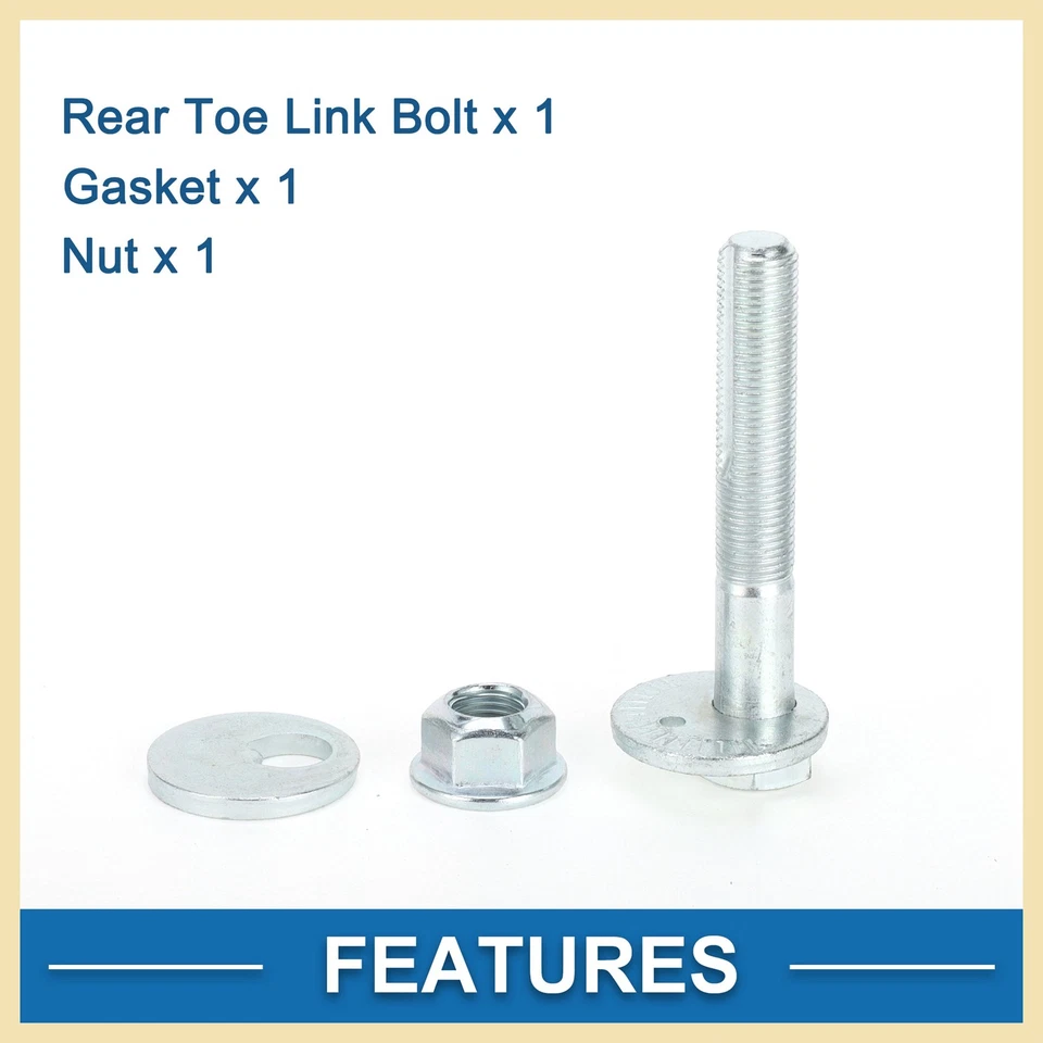 Kit de pernos inclinables de suspensión trasera para Mitsubishi Lancer 2006 MN184101 con tuerca Foto 4 de 4