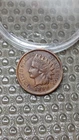 1898 Indian Head Cent Penny XF Old Cleaning.                                D072