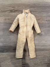 GI JOE 1970  s RARE WHITE JUMPSUIT VINTAGE ORIGINAL by Hasbro, Hong Kong