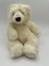 Rare Vintage Russ Baby Creamsicle 10” Plush Ivory Polar Bear Stuffed Animal