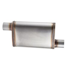 Universal 409 Stainless Muffler Straight-Through Performance Muffler 2.5"