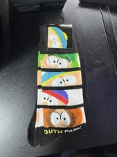 Official South Park Crew Socks – Cartman, Kyle, Stan & Kenny – New with Tags