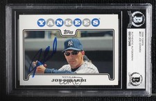 BAS 2008 Topps Joe Girardi #631 BGS Authentic Auto ow6