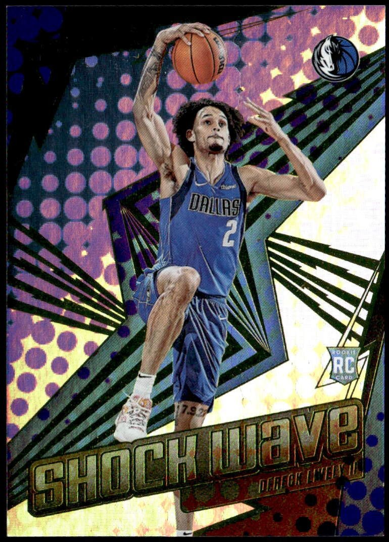 2023-24 Panini Revolution #11 Dereck Lively II Shock Wave Rookie E1