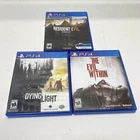 PlayStation 4 Bundle: Resident Evil VII, Dying Light & The Evil Within