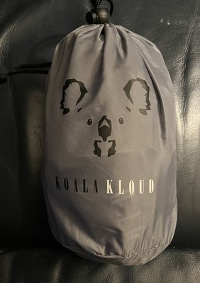 Koala Kloud Travel Foot Rest Inflatable Pillow Airplane, Car