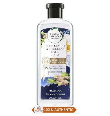 Herbal Essences Micellar Water and Blue Ginger Shampoo 400ml