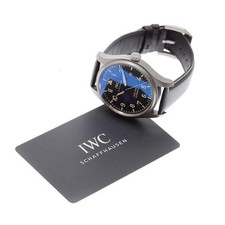 IWC SCHAFFHAUSEN PILOT'S WATCH MARK XVIII HERITAGE IW327006 40mm Titanium #C359