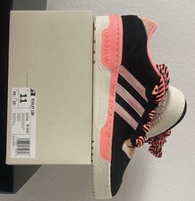 adidas Anthony Edwards x Rivalry Low With Love Black/Pink Suede Lace-Up Sneaker