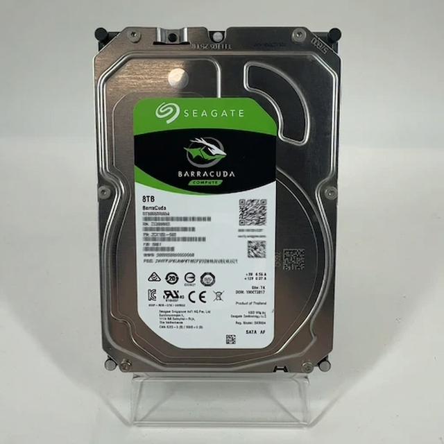 Seagate Barracuda 8TB Hard Disk Interno 3.5” HDD PC 5400 RPM SATA ST8000DM004
