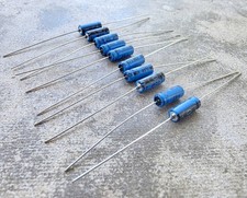10 Axial Capacitors 22uF 25V Long Leads Premium Tattoo Machine Parts Forward USA