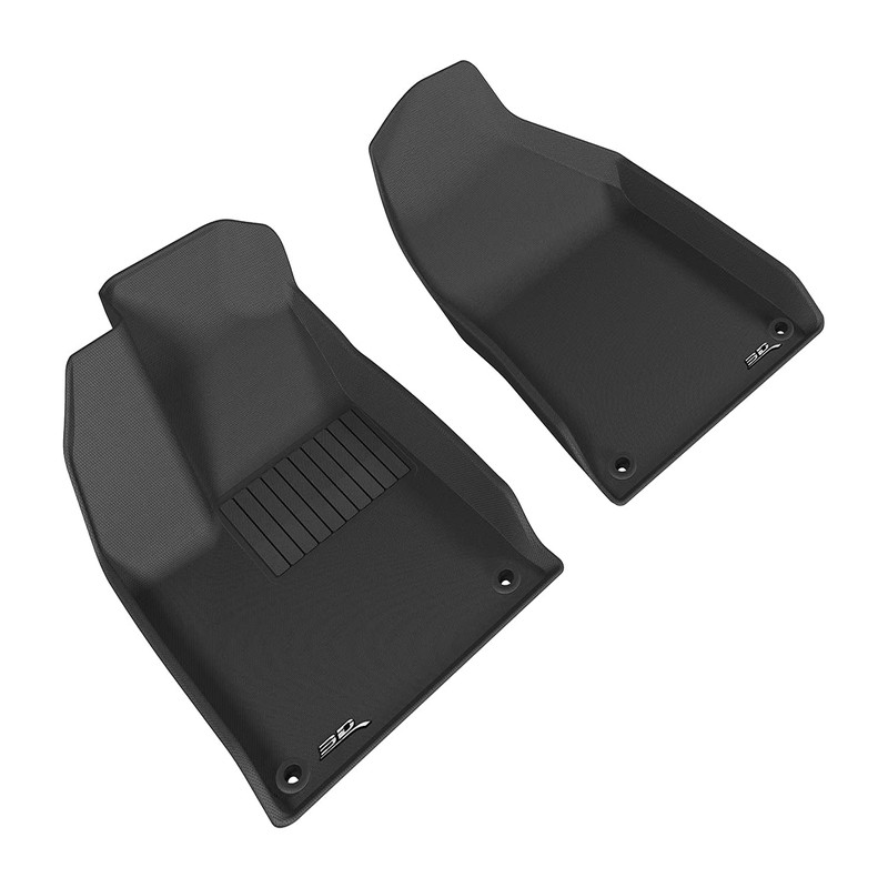 3D Maxpider Front Row Custom Fit All-Weather Floor Mat For Select Chrysler 200