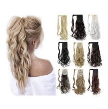 FELENDY 18" Ponytail Extension Ginger Blonde New