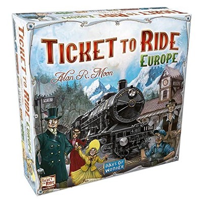 Asmodee Ticket to Ride Europe Board Game - Embark on a Railway Adventure