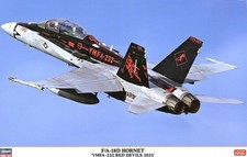 HASEGAWA HA07562 1/48 F/A-18D Hornet `VMFA-232 Red Devils 2025` (Plastic Model)