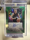 2023 Panini Prizm Draft Picks Joey Hauser Green Prizm Auto #DPA-JHS RC Rookie