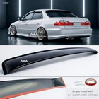 Fits 98-02 Honda Accord 4DR Sedan Rear Roof Window Visor Spoiler Wing Black