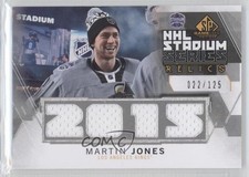 2015-16 SP Game-Used 2015 Stadium Series Relics 22/125 Martin Jones #LA-MJ uk2
