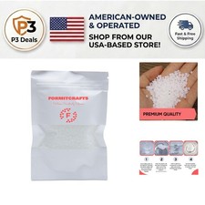 Polymorph Thermoplastic Beads for Adults - 25g Non-Toxic Crafting Pellets