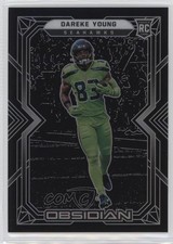 2022 Panini Obsidian Rookies Dareke Young #174 10vb