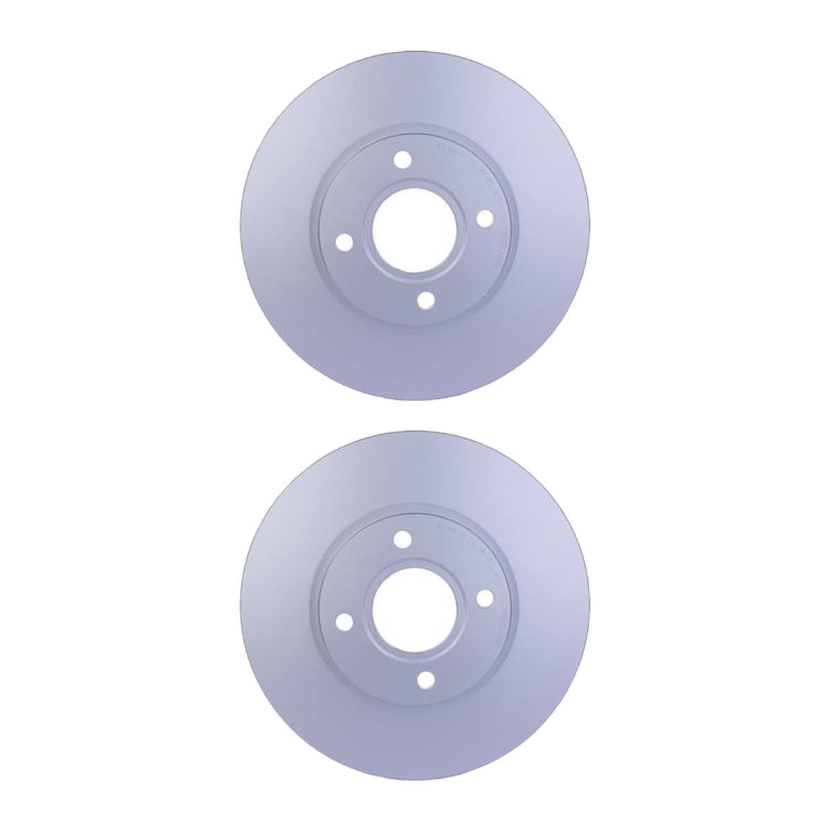 HELLA 8DD 355 118-181 Disco freno ventilazione interna, rivestito, senza bullone fissaggio ruota - Immagine 2