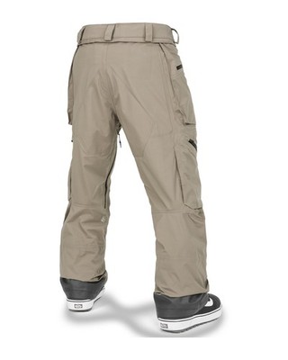 Volcom Guch Stretch Gore Men's Snow Pants, Chestnut Brown, X-Large