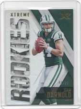 Sam Darnold 2018 XR Xtreme Rookies /99 #X-3 Rookie Card Jets Seahawks SP SB. rookie card picture