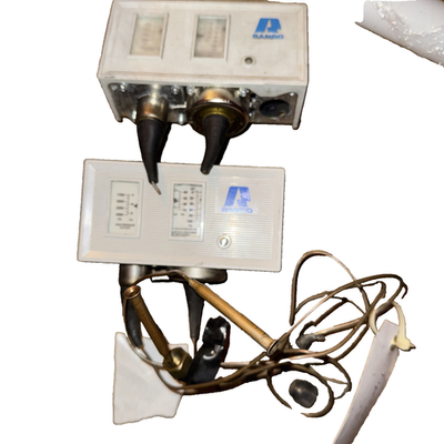 #ad 2x Ranco 012 1549 070 Dual Pressure Control USED 1 Complete 1 Cut Copper Bits $134.00