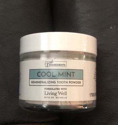 - Remineralizing & Whitening Tooth Powder Cool Mint-Contains Hydroxyapatite, Str