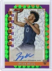 2024 Topps Finest Basketball Green Geometric Refractor Jaylen Wells #RFA-JW