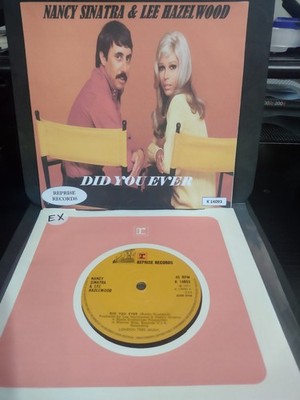 NANCY SINATRA & LEE HAZELWOOD-DID YOU EVER..UK 45 IN SLEEVE.PLAYS EXCELLENT