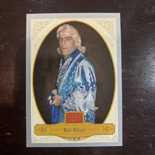 Ric Flair 2025 Panini Combat Anthology #7 Golden Age Silver