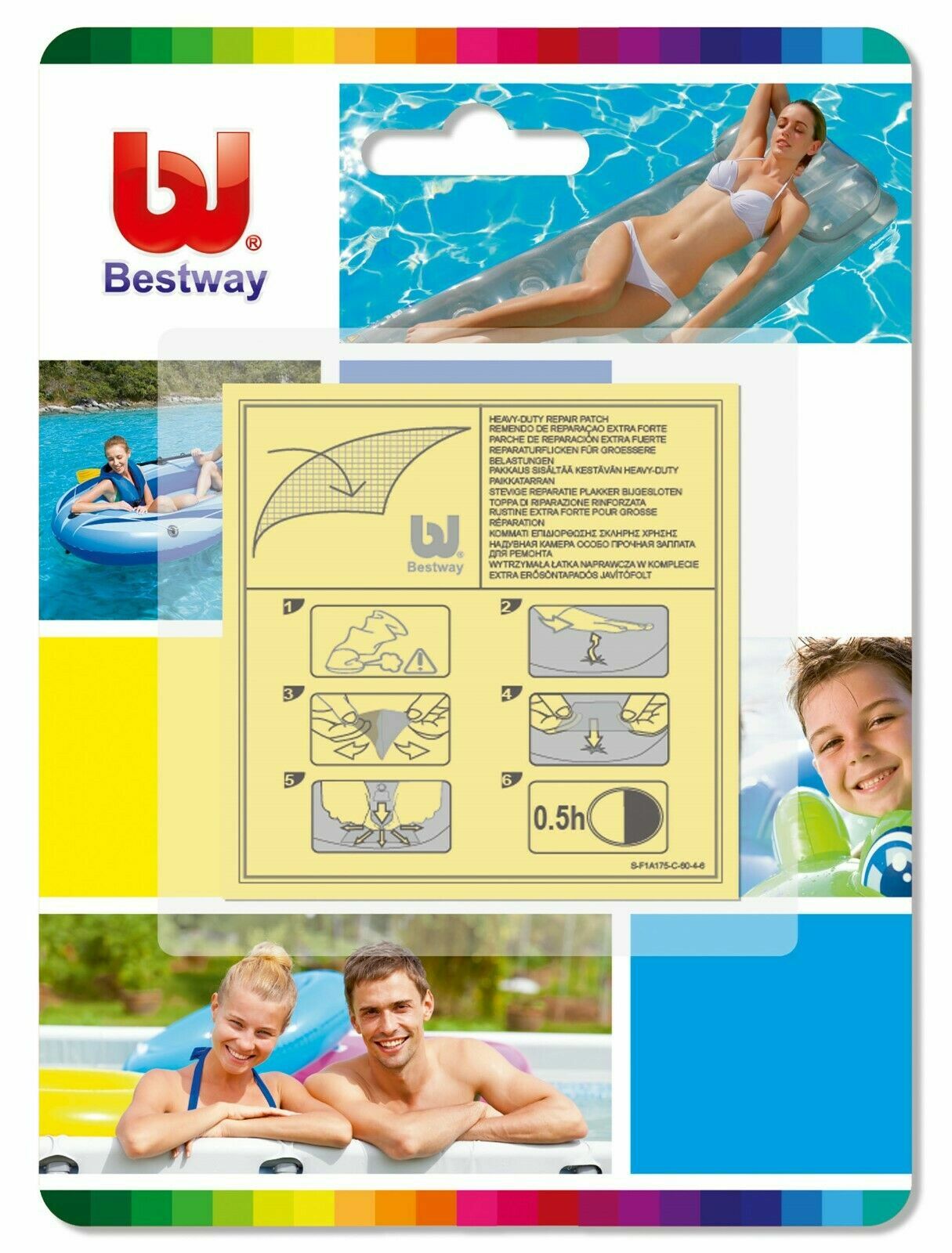Bestway Heavy Duty Inflatables Repair Patch