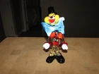 Murano Art Glass Clown Hand Made in Italy Vintage Antique Collectable