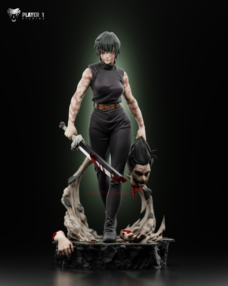 Player 1 Studio 1/6 Scale H30cm Jujutsu Kaisen Zenin Maki