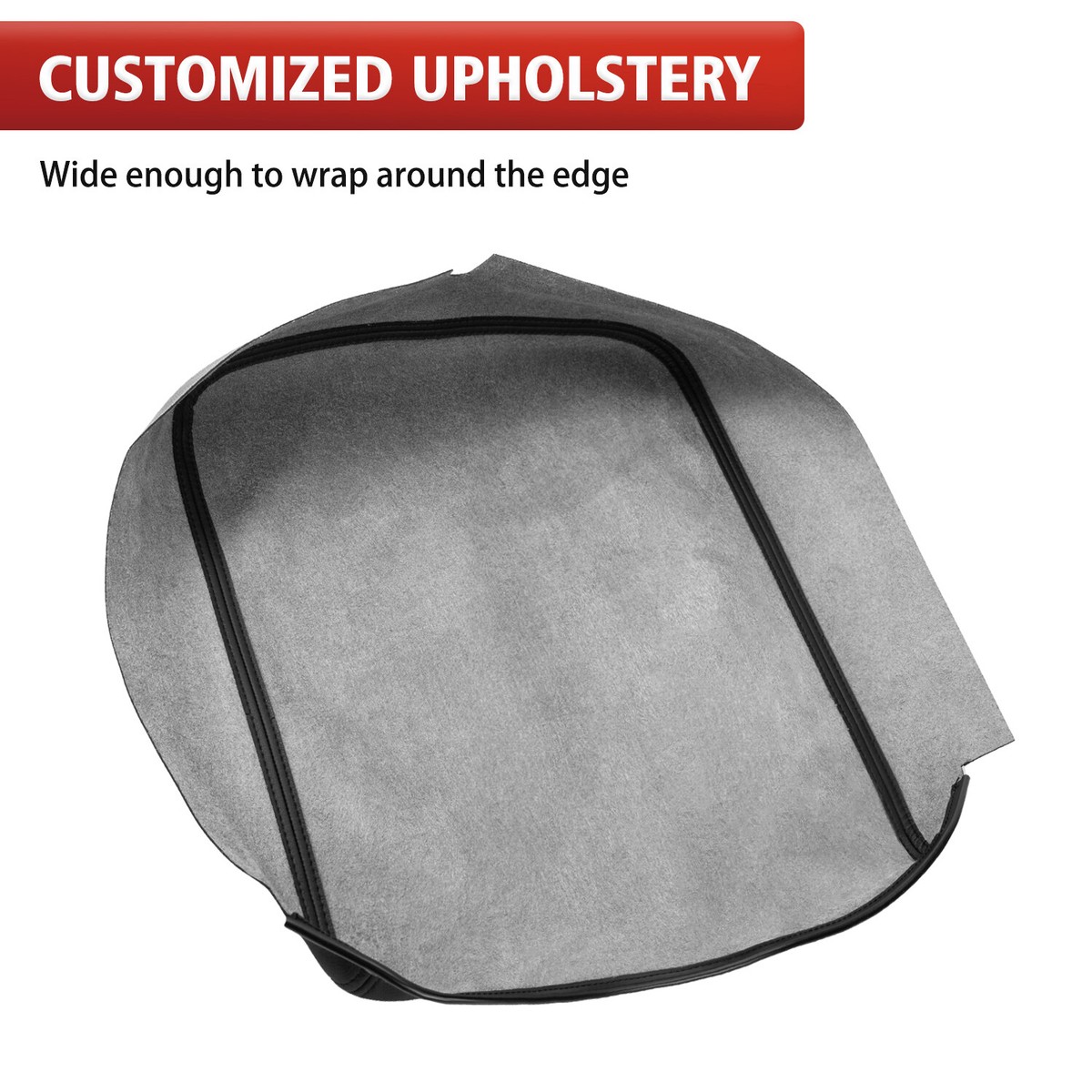 Cubierta De Reposabrazos De Vinilo Negro Para Dodge Ram 1500/2500/3500 2002-2008 - Resistente Al Agua