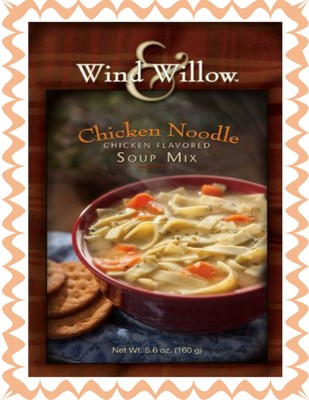 Wind willow, chicken Noodle soup Mix, chicken (609019600142)