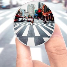 2pcs Mini Small Blind Spot Mirror Yusheng 1.57 Inch40mm Round Hd Glass Convex