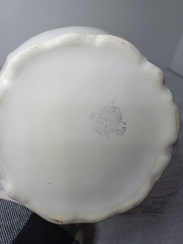 HOUSE OF WEBSTER EASTLAND TEXAS VINTAGE WHITE PORCELAIN PIECE BRIAR ROSE. - Picture 5 of 5