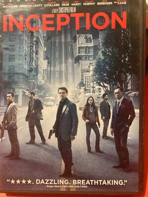 Inception  Leonardo DiCaprio DVD