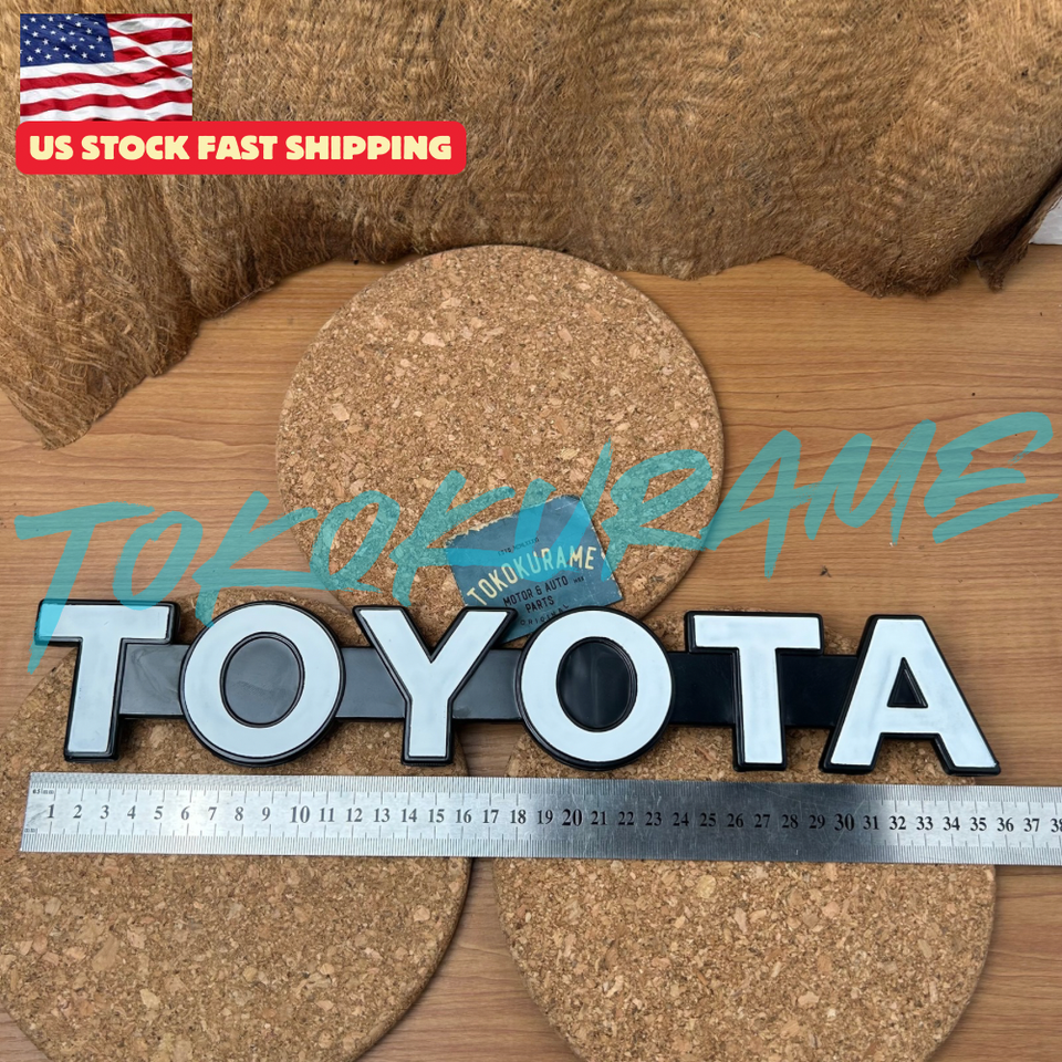 Toyota Land Cruiser BJ70 FJ70 19851987 Front Grille Emblem Badge eBay
