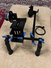 DSLR Camera Shoulder Rig Full Adjustable w/Focus Ring  Mount