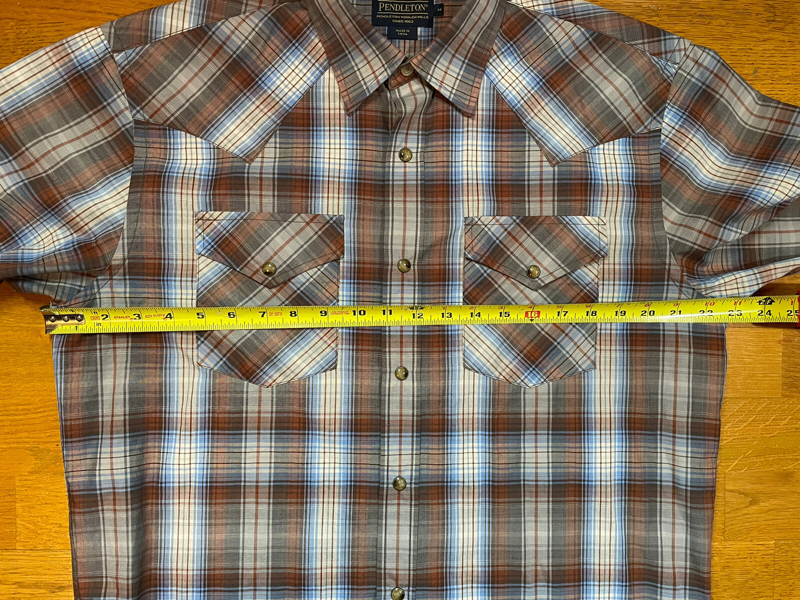 Pendleton Men’s Frontier Snaps/Button Down Short … - image 6