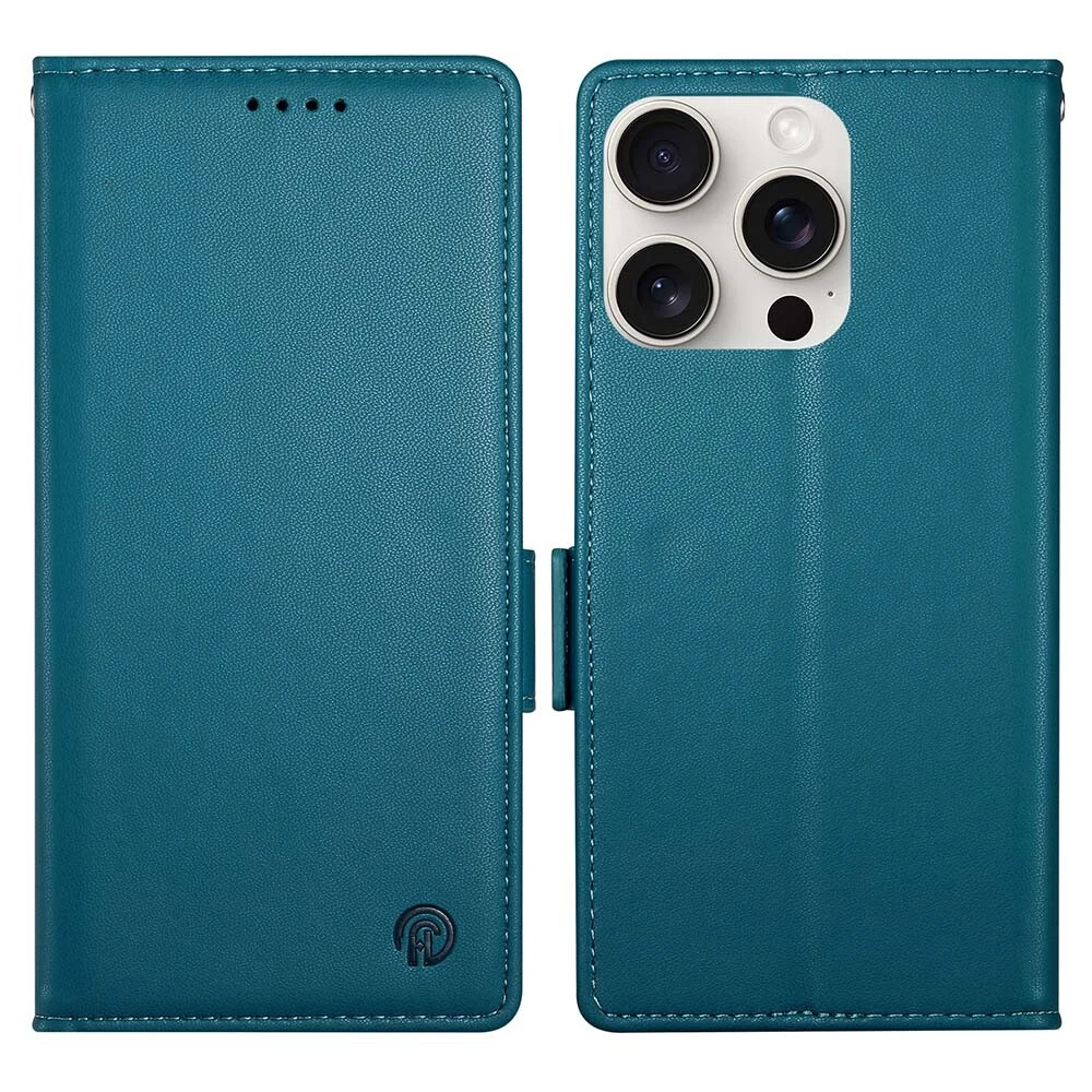 Luxury Magnetic Leather Flip Wallet Case for iPhone 11 12 13 14 15 Pro
