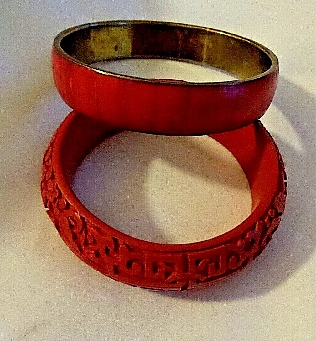 Red bangle bracelet deals